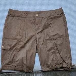 St. John's Bay Brown Cargo Shorts